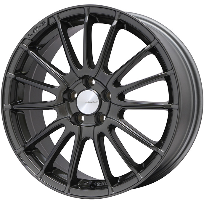 LEHRMEISTAR(レアマイスター)トレント15 タイヤアルミセット レアマイスター Lehrmeister LM-S TRENTINO トレント15 中古