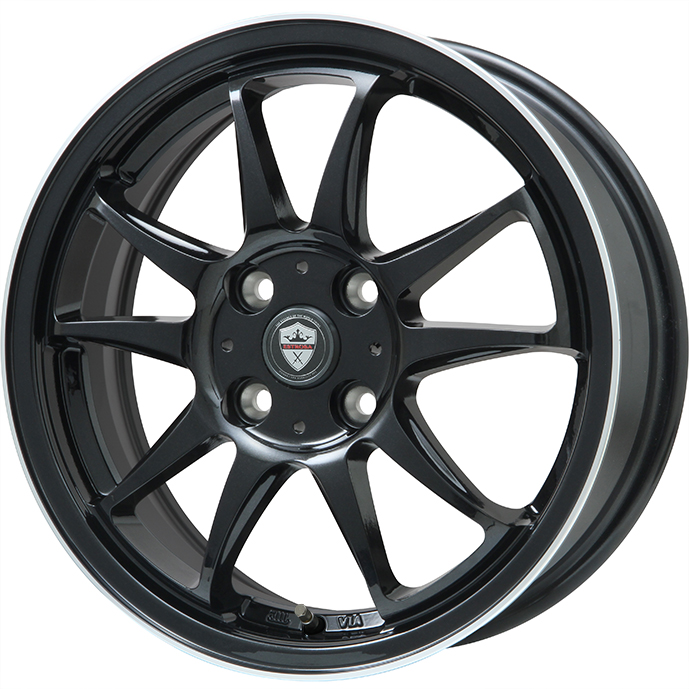 ESTROSAエステローザ EST-5T 17インチホイール 2本美品！ LEHRMEISTER | ホイールオンラインカタログ