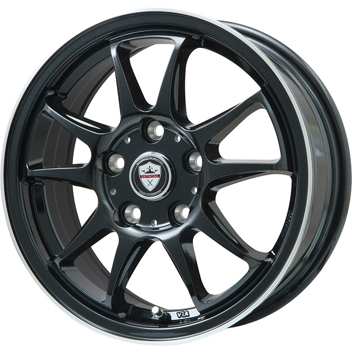 ESTROSAエステローザ EST-5T 17インチホイール 2本美品！ 送料無料 エルベ ELBE エステローザ EST-5T 7J-17 +55 5H-114.3