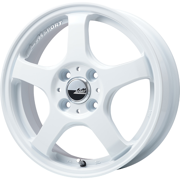 LMスポーツ 17インチ ホイール．23年製グッドイヤータイヤ付き．4本