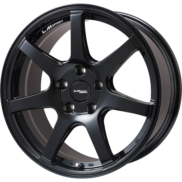 【終了しました】18インチホイール　4本　LEHRMEISTER LMスポーツファイナル(マットブラック) 終了しました】18インチホイール 4本 LEHRMEISTER LMスポーツ